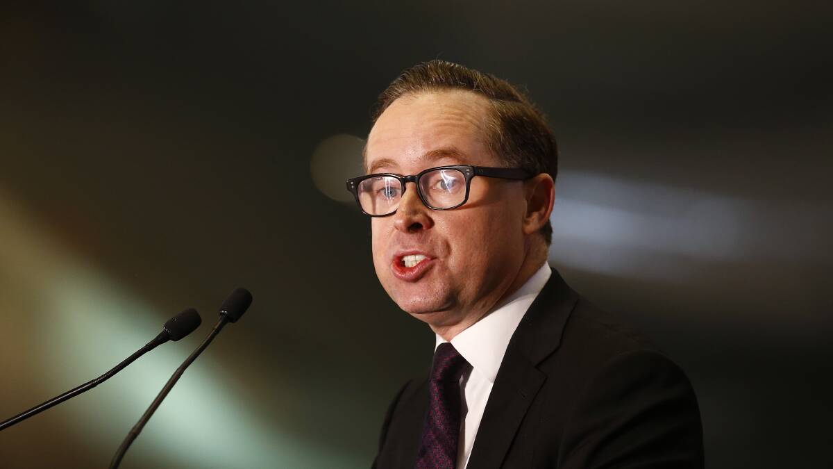 Qantas CEO Alan Joyce wants to be able to arbitrate with airports. Picture: Daniel Munoz