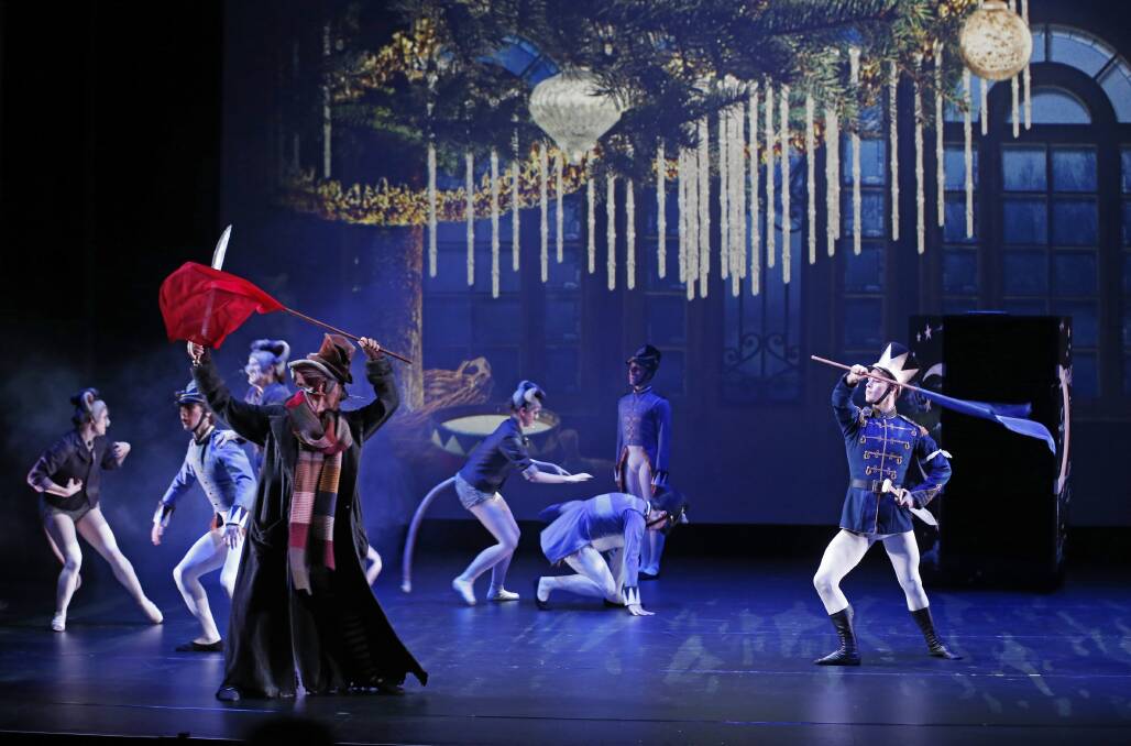 A scene from the Australian Ballet's The Nutcracker, adapted for children for its Storytime Ballet series. Picture: Jeff Busby