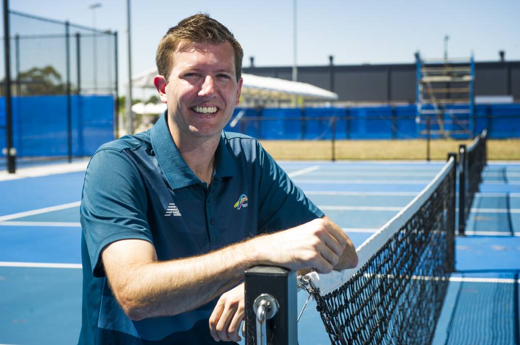 Tennis ACT CEO Kim Kachel is hoping tennis under lights will be a hit at the Canberra International. Picture: Elesa Kurtz