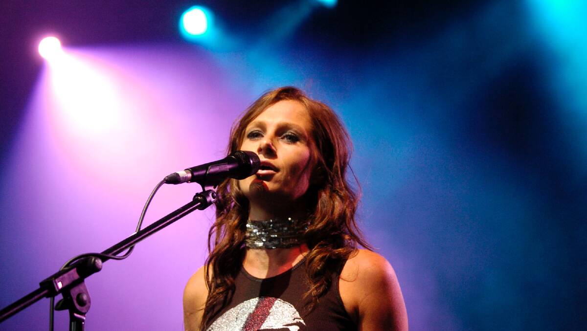 Kasey Chambers, who will perform in Canberra in October, says she's always true to herself. ''I don't always get it right ... but it's always from a very real place.'' Picture: AAP