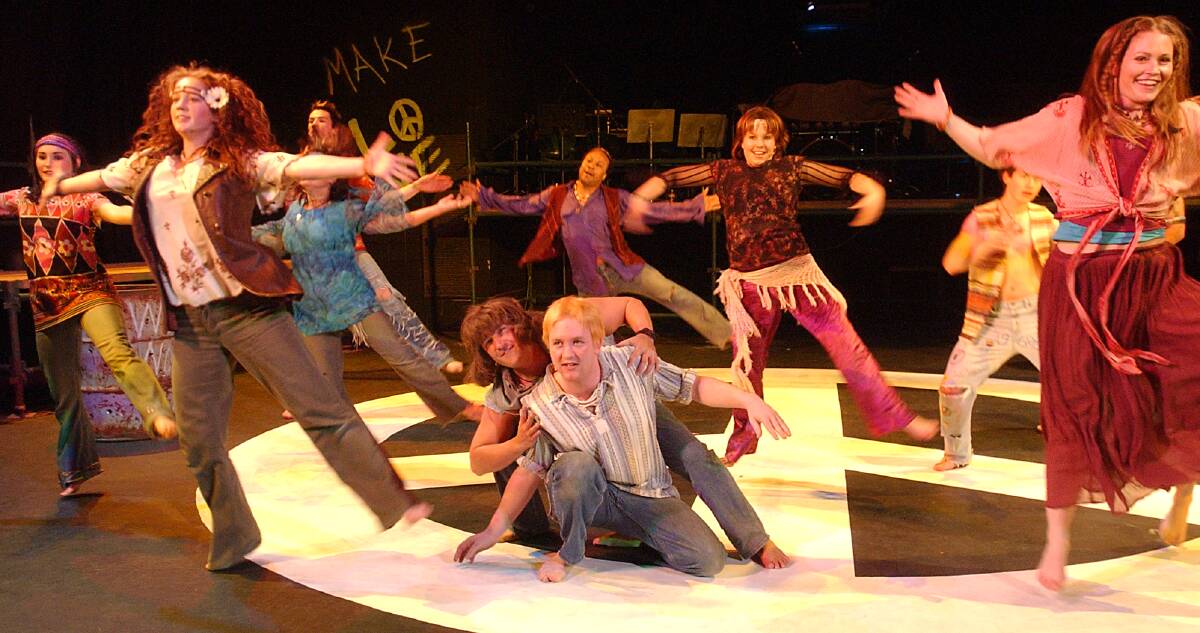 A scene from Hair. Picture: Gary Schafer
