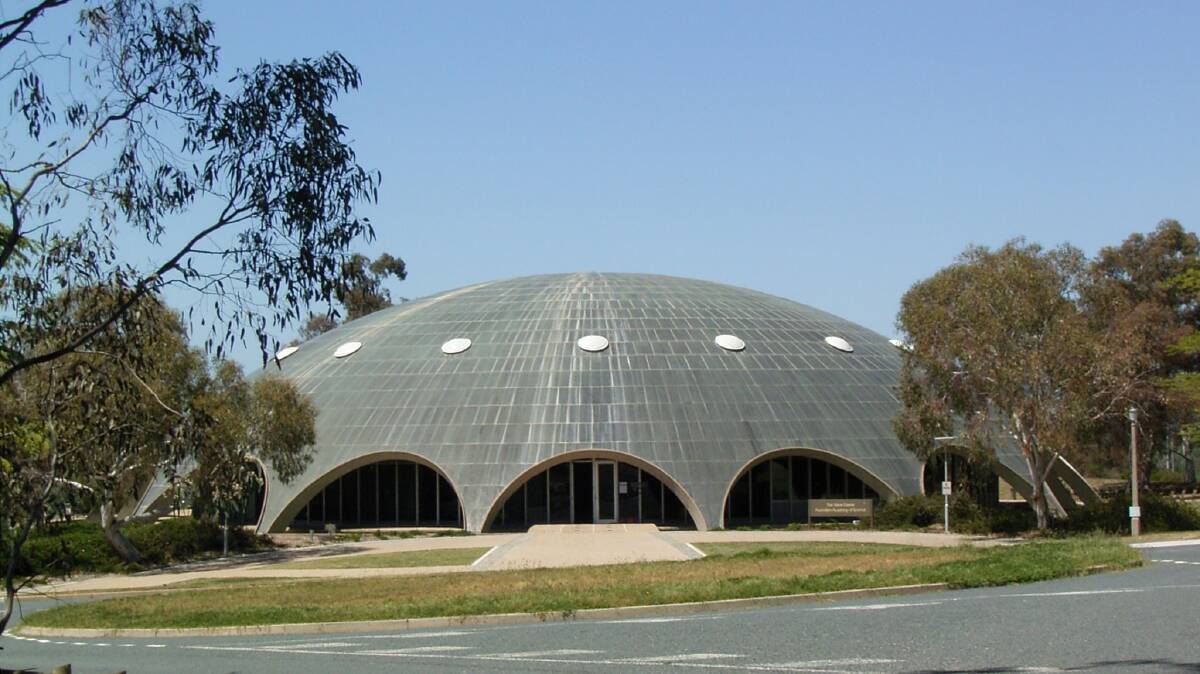 The distinctive Shine Dome is home to the Academy of Science.