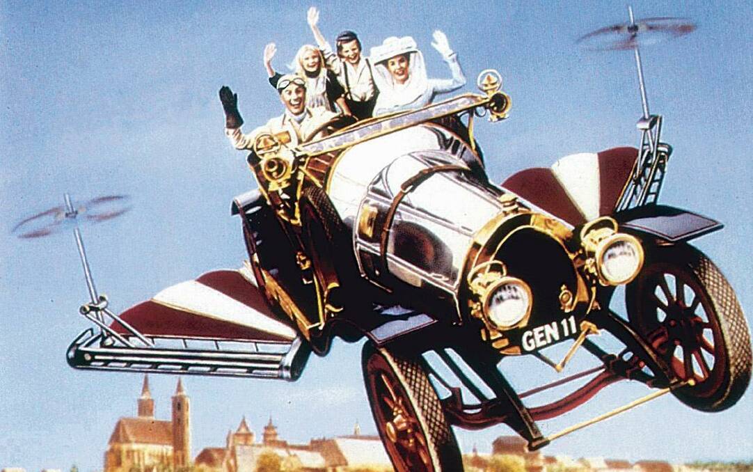 Chitty Chitty Bang Bang. A bit of a slog to watch now.