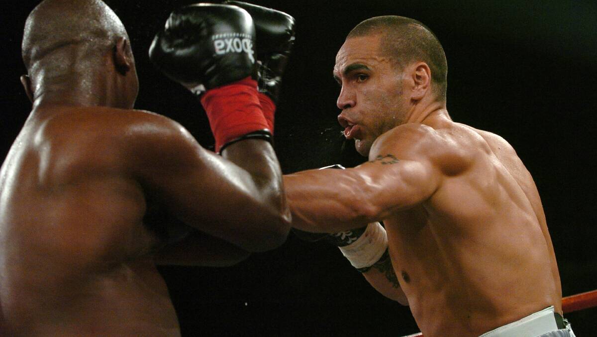 Anthony Mundine wants to go out a winner. Picture: Graham Tidy