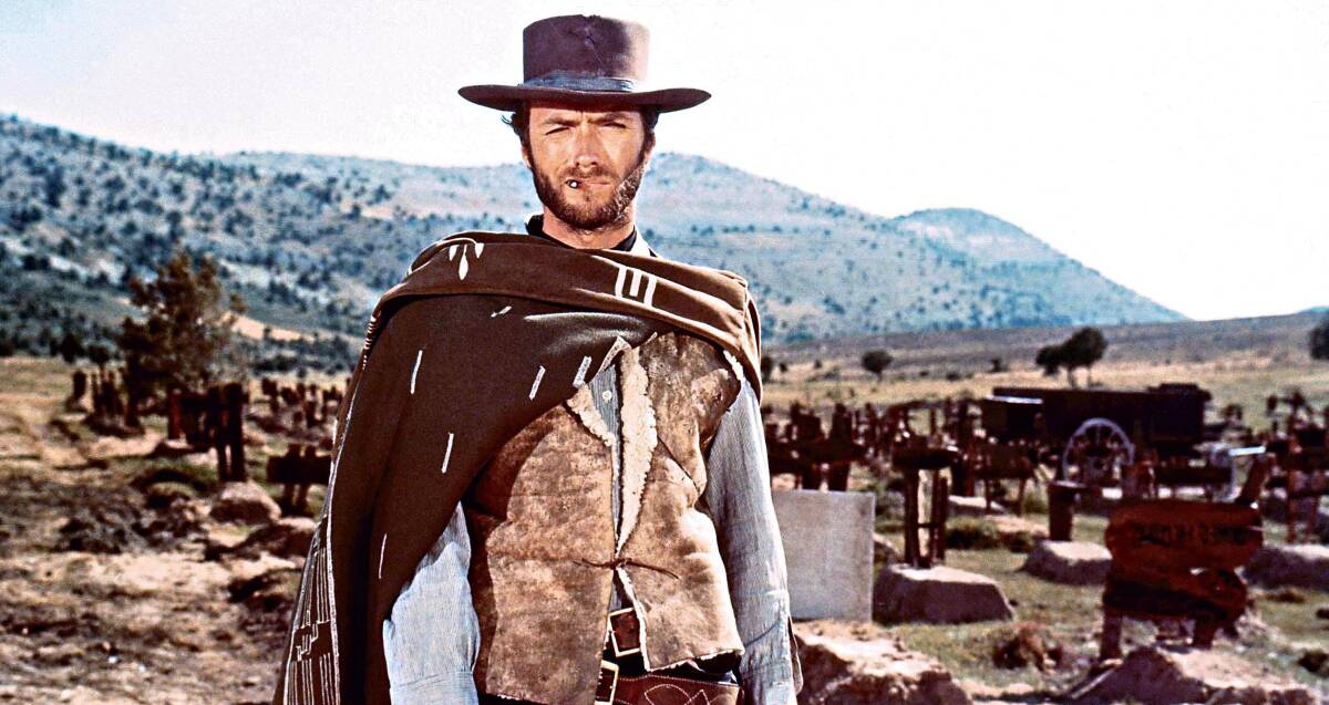 Clint Eastwood in The Good, the Bad and the Ugly. 