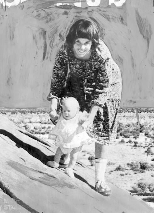 Lindy Chamberlain with baby Azaria in 1980.