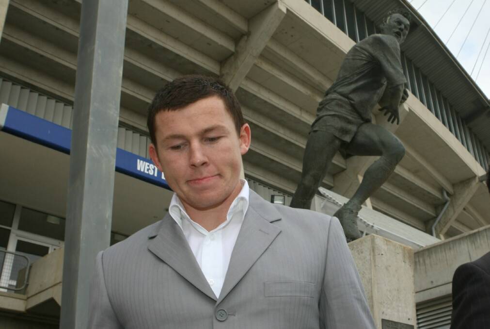 The end of Todd Carney's time with the Raiders in 2008. Picture: Andrew Taylor