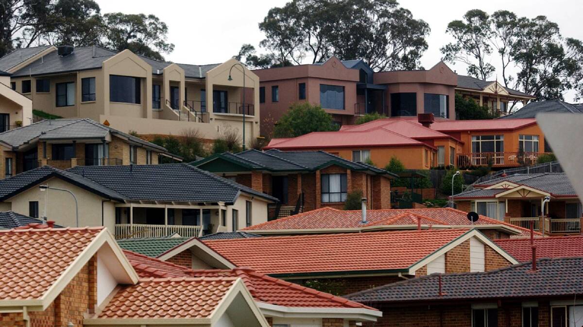 Housing strength is driving the ACT's economic performance. Photo: AAP.