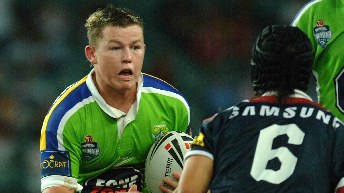 His time at the Raiders feels like a lifetime ago. Picture: Action Photographics