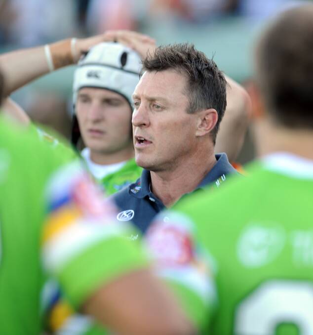 David Furner became the first coach the Raiders sacked. Picture: Richard Briggs