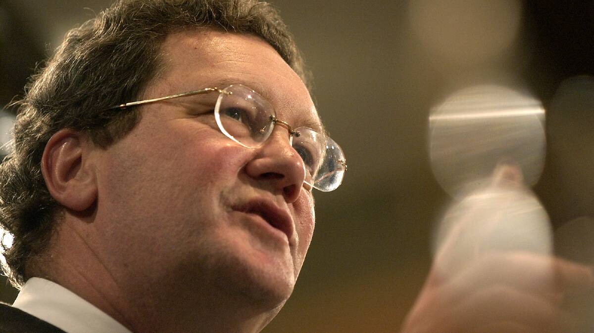 Former foreign affairs minister Alexander Downer warned cabinet about Netanyahu's support for a hardline Israel in 1998. Picture: Graham Tidy