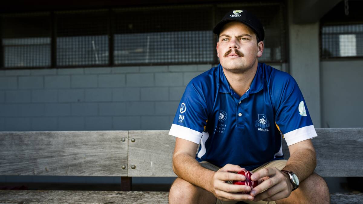 Former captain Ben Mitchell has returned to play for ANU in ACT Premier cricket. Picture: Jamila Toderas