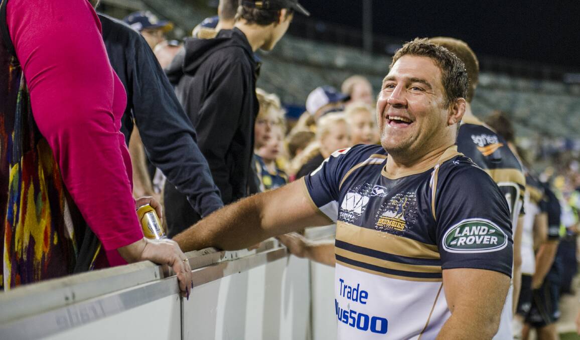 Josh Mann-Rea smiled all the way through his Super Rugby career. Picture: Jamila Toderas