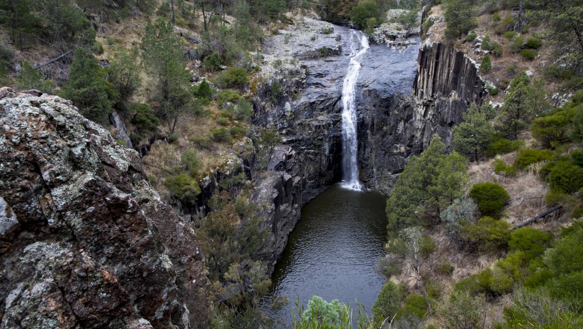 The owner of Ginninderra Falls is 'busting' to see the site reopened. Picture: Sitthixay Ditthavong