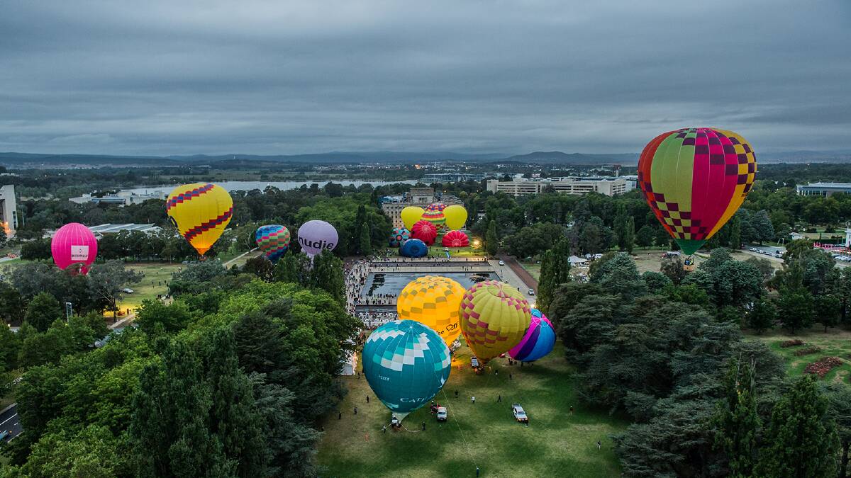 The Canberra Balloon Spectacular in 2017. Picture: Karleen Minney