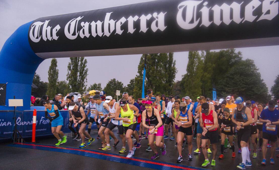 The Canberra Time Marathon Festival has been postponed to August 23. Photo: Sitthixay Ditthavong