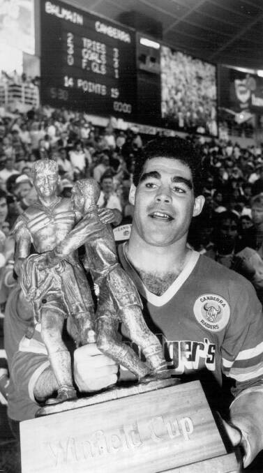 "Winning it" is Meninga's biggest memory from the 1989 grand final.