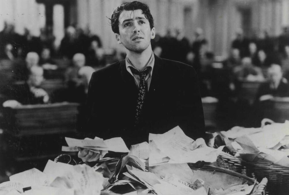 James Stewart in Mr. Smith goes to Washington. Picture: Supplied