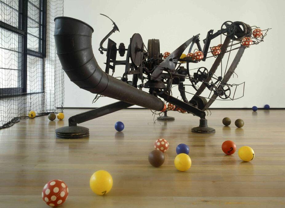 Rotozaza No 1, 1967 at the Museum Tinguely in Basel. Picture: Museum Tinguely