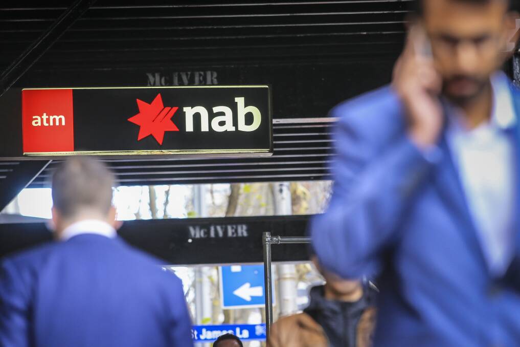 NAB's full-year profit dropped 10.6 per cent. Picture: Wayne Taylor