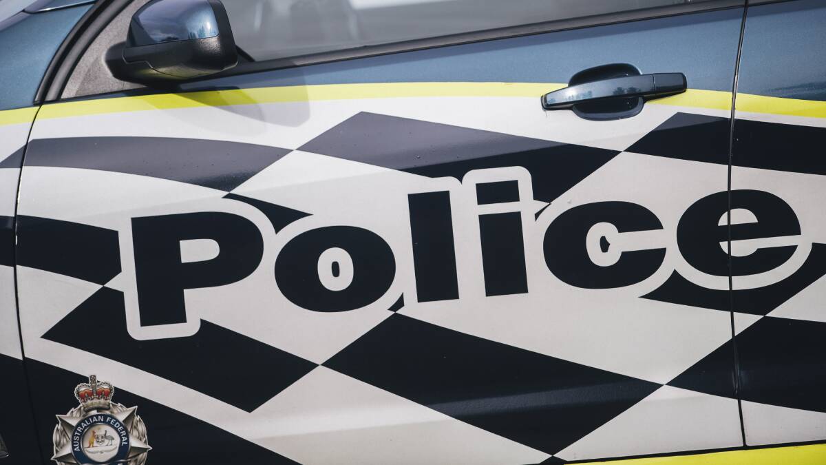 Police tried to pull the driver over on the Monaro Highway at 7.45pm on Sunday.