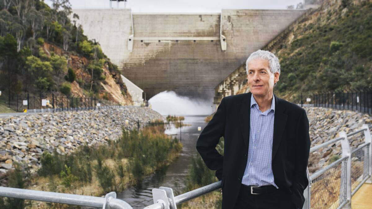 Professor Andrew Blakers of the ANU College of Engineering and Computer Science has worked on studies into potential pumped-hydro power locations around Australia. Picture: Rohan Thomson