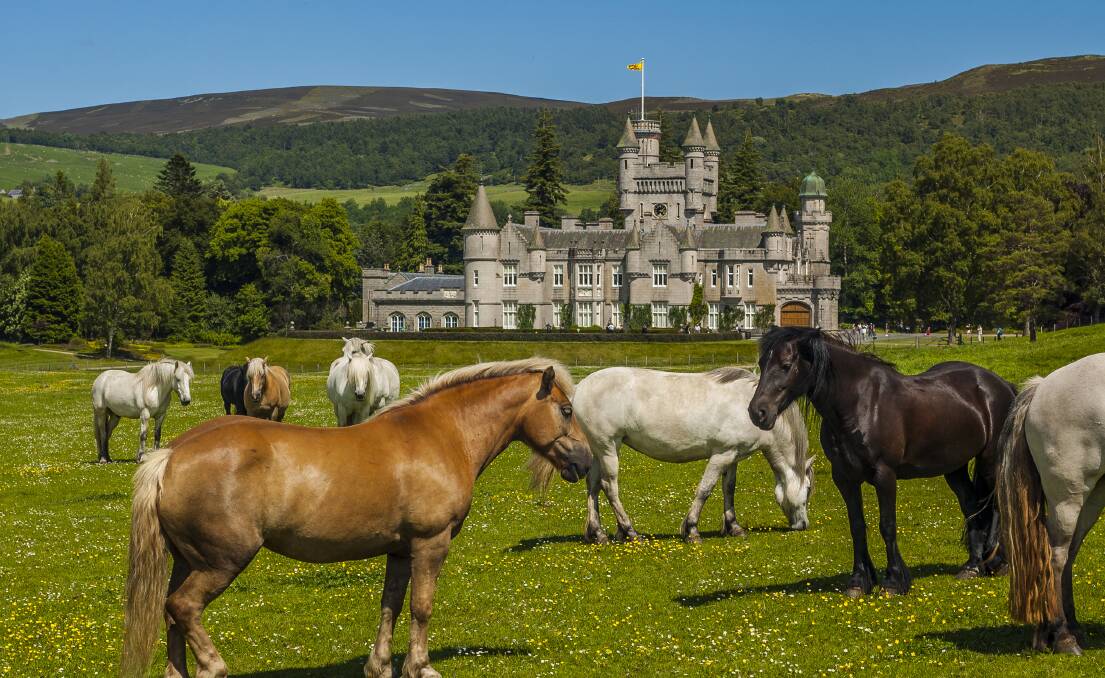 The public is encouraged to enjoy the estate with a highland safari, a run through the hills with a trained guide, fishing for salmon on the royal stretch of river or playing a game of golf on the nine-hole course. Picture: Shutterstock 