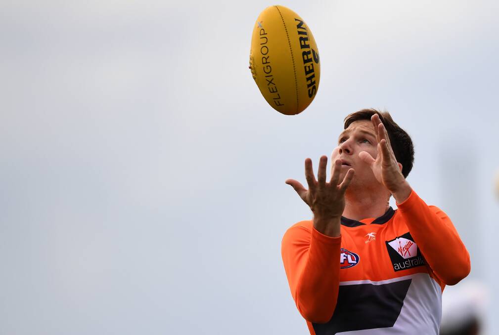 Toby Greene might be reaching for long sleeves on Friday night. Picture: AAP