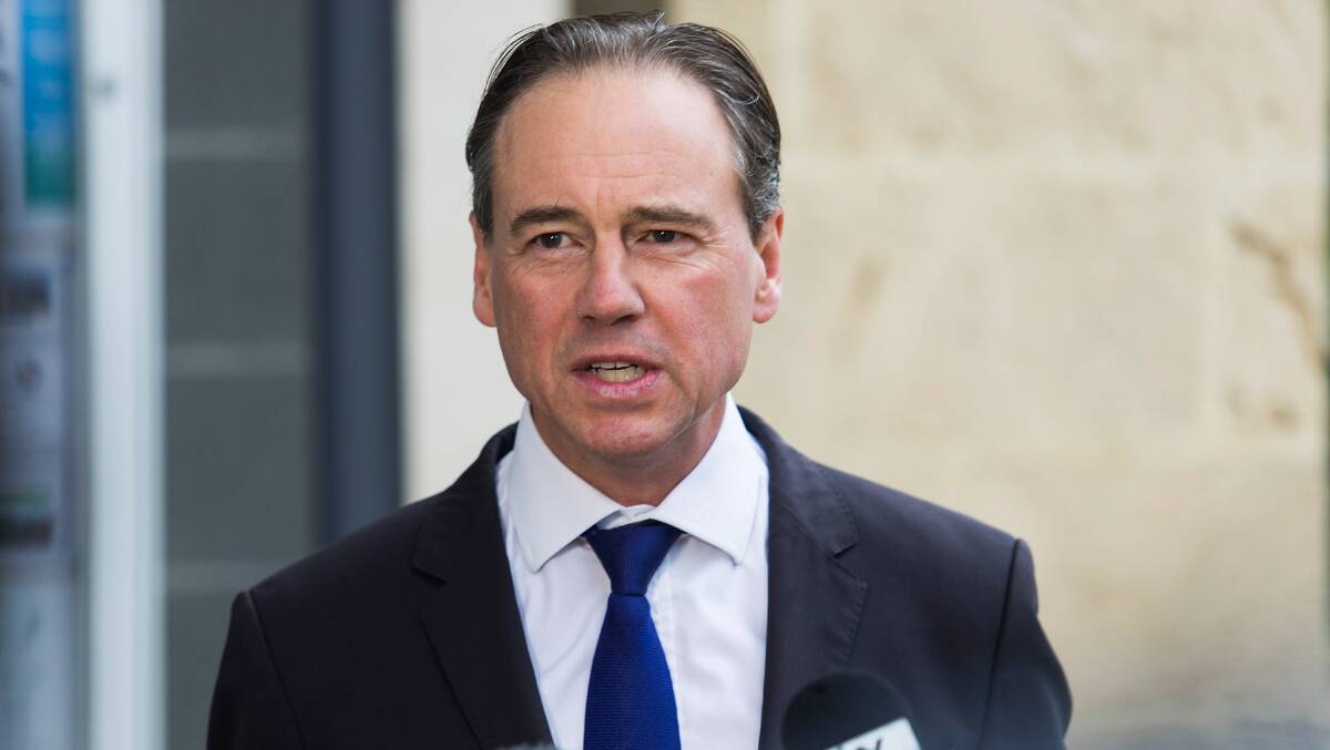 Health Minister Greg Hunt was shocked by the results of the aged care royal commission. Picture: Paul Jeffers