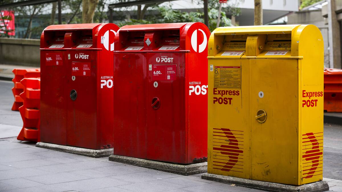 Australia Post does not know what is contained in most packages, a spokeswoman says. Picture: Katherine Griffiths