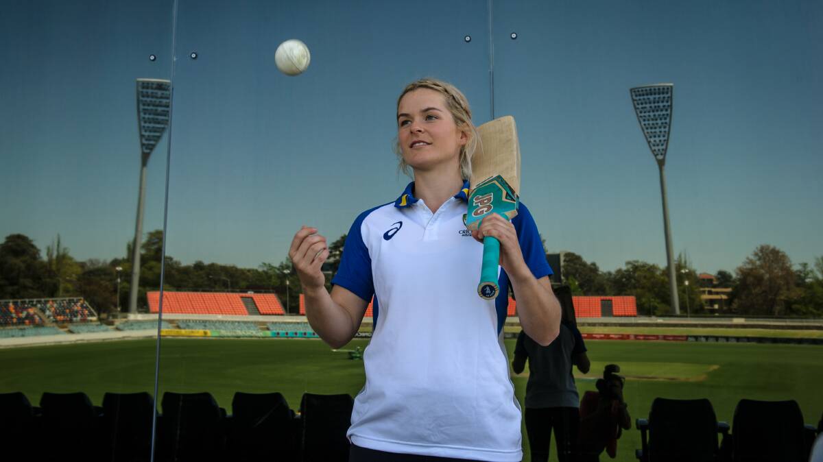 ACT Meteors player Katie Mack will play for the Western Crash. Picture: Karleen Minney.
