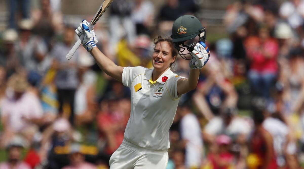 Ellyse Perry wants to do Test cricket justice every time she dons the baggy green. Picture: AAP