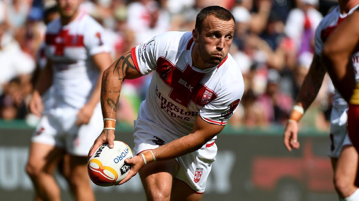 Josh Hodgson could have a familiar face in the England squad soon enough. Picture: AAP