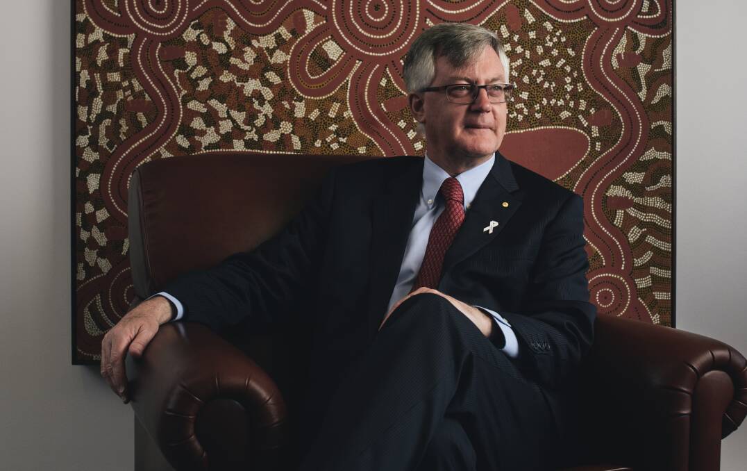 Soon-to-retire PM&C secretary Martin Parkinson, who takes a generously lenient approach to ministerial standards.