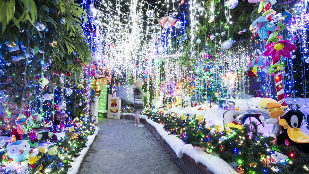 The Canberra Times wants to develop the ACT's best Christmas lights map. Photo: Dion Georgopoulos