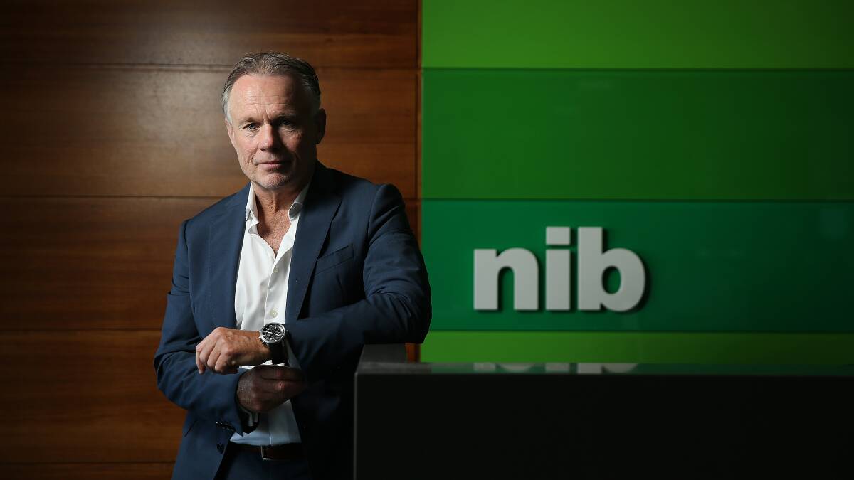 Nib CEO Mark Fitzgibbon. Picture: Marina Neil