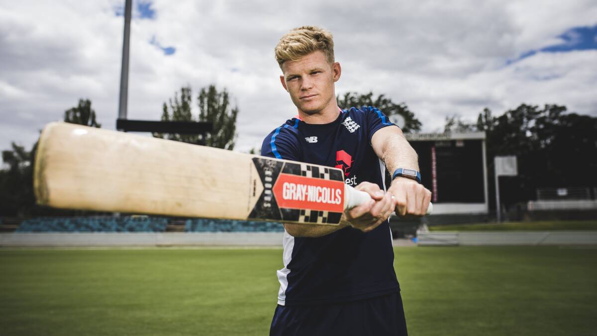 England batsman Sam Billings has joined the Thunder in Canberra. Picture: Jamila Toderas