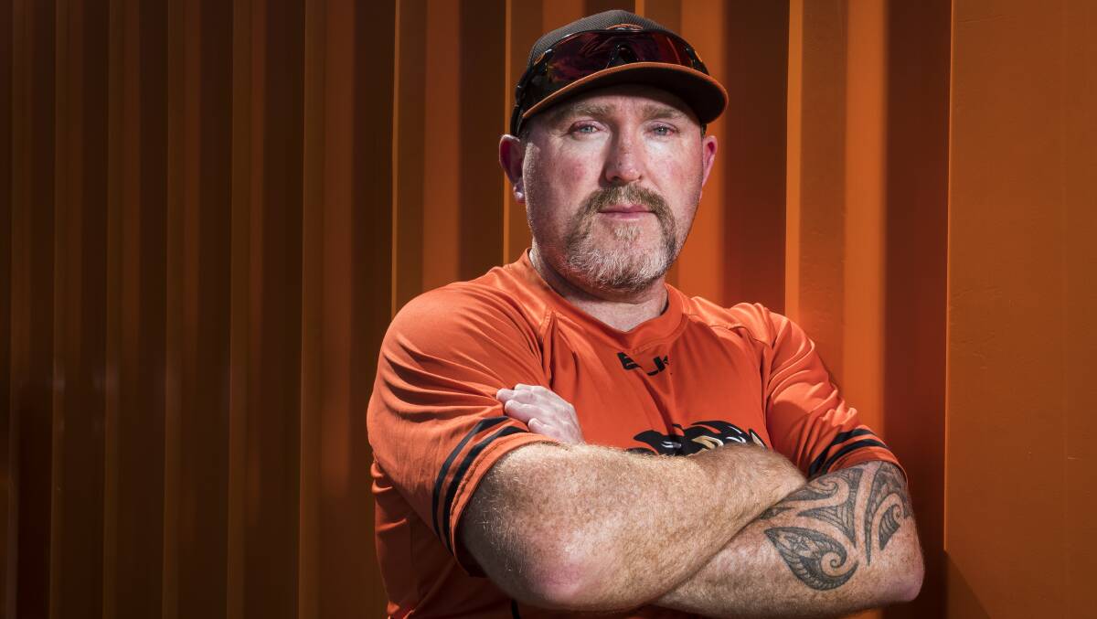 Canberra Cavalry manager Keith Ward. Picture: Dion Georgopoulos