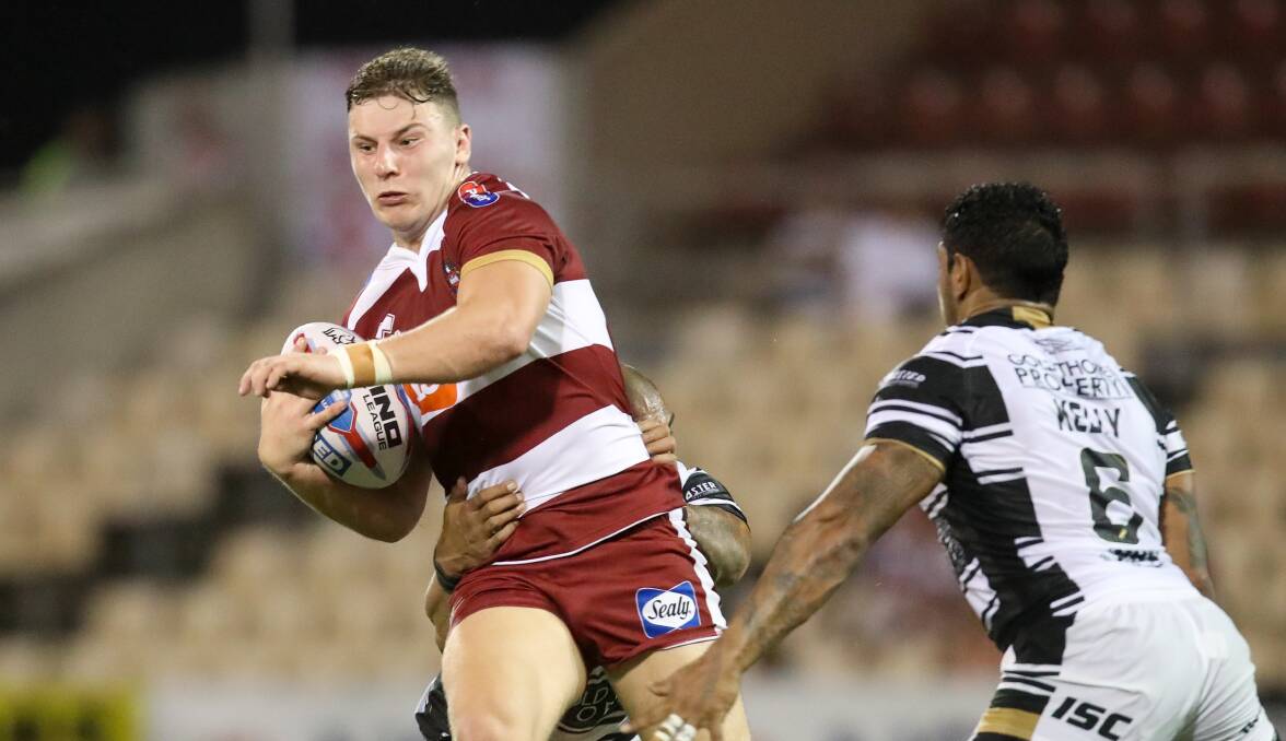 Recruit George Williams will look to stamp his mark on the Raiders. Picture: Adam McLean