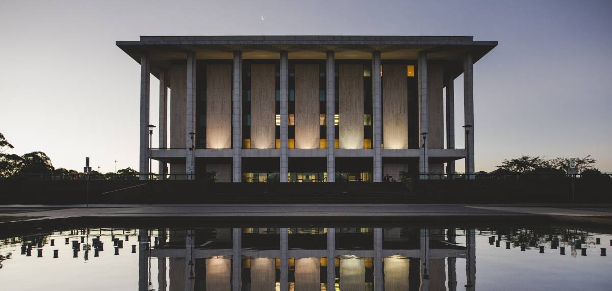 The National Library of Australia, where cuts will be made to the library's publishing output. Picture: Jamila Toderas