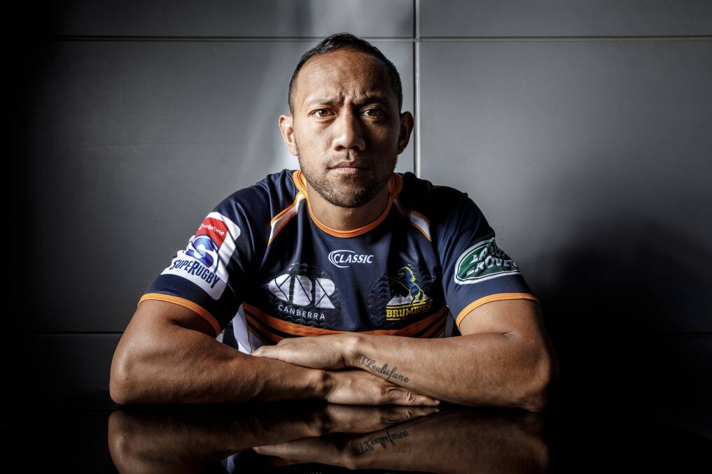 Emotional departure: Christian Lealiifano is leaving the Brumbies at the end of the season. Picture: Sitthixay Ditthavong