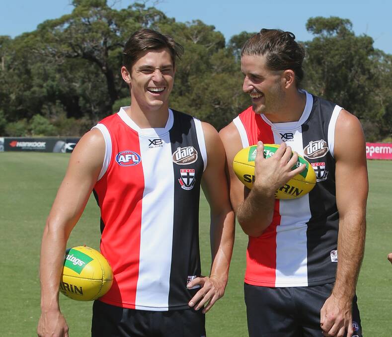 Canberra products Jack Steele and Josh Bruce could play crucial roles against their old club GWS. Picture: Wayne Ludbey