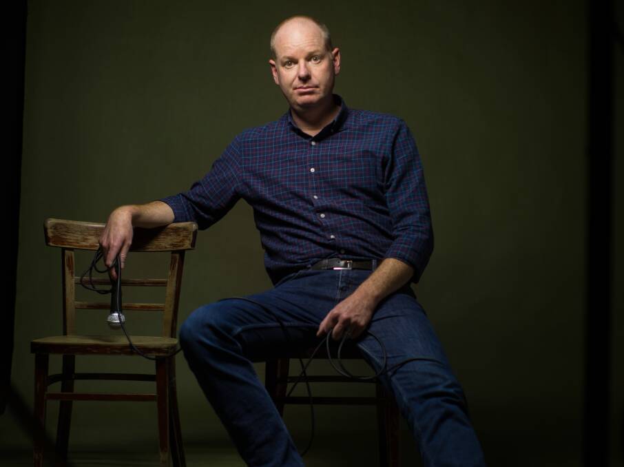 Tom Gleeson is in Canberra this weekend. Picture: Simon Schluter