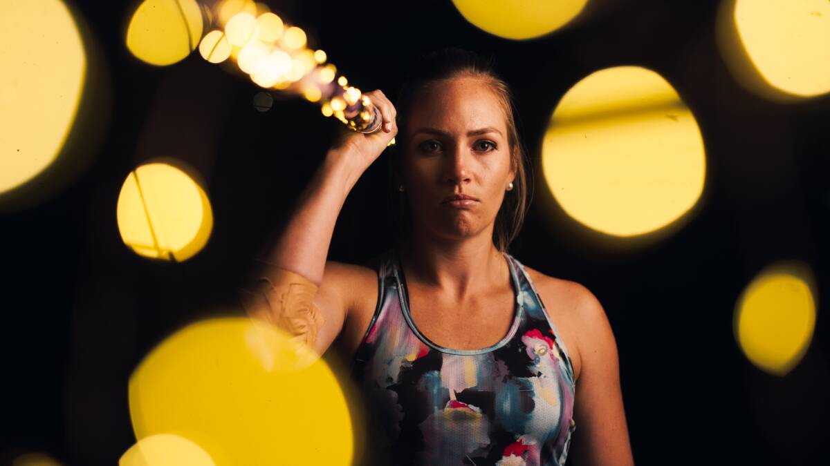 Canberra javelin thrower Kelsey-Lee Barber has set her sights on lighting up Tokyo. Picture: Dion Georgopoulos