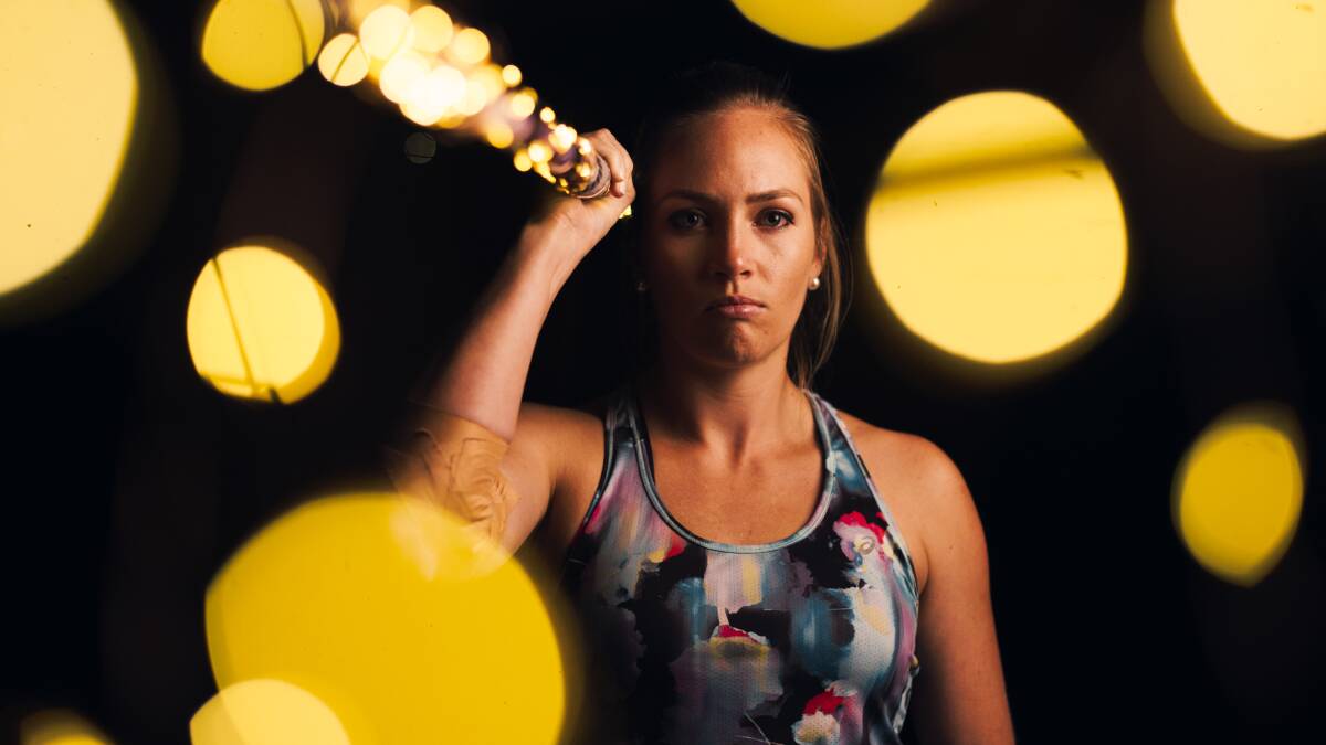 Canberra javelin thrower Kelsey-Lee Roberts looms as an Olympic gold hopeful. Picture: Dion Georgopoulos