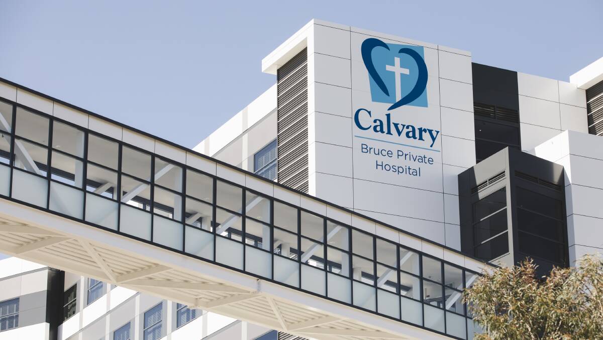 Calvary Hospital. Picture: Jamila Toderas