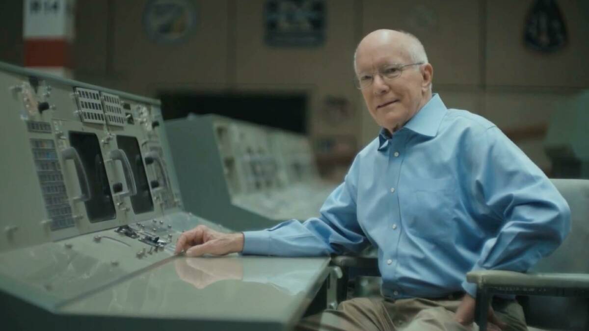 Apollo Mission Control flight director Gerry Griffin.