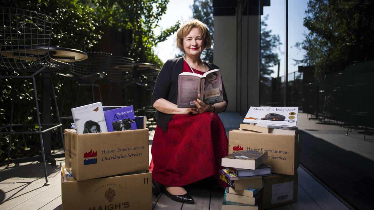 Jackie French, who said cuts to the National Library's publishing output were tragic. Picture: Dion Georgopoulos