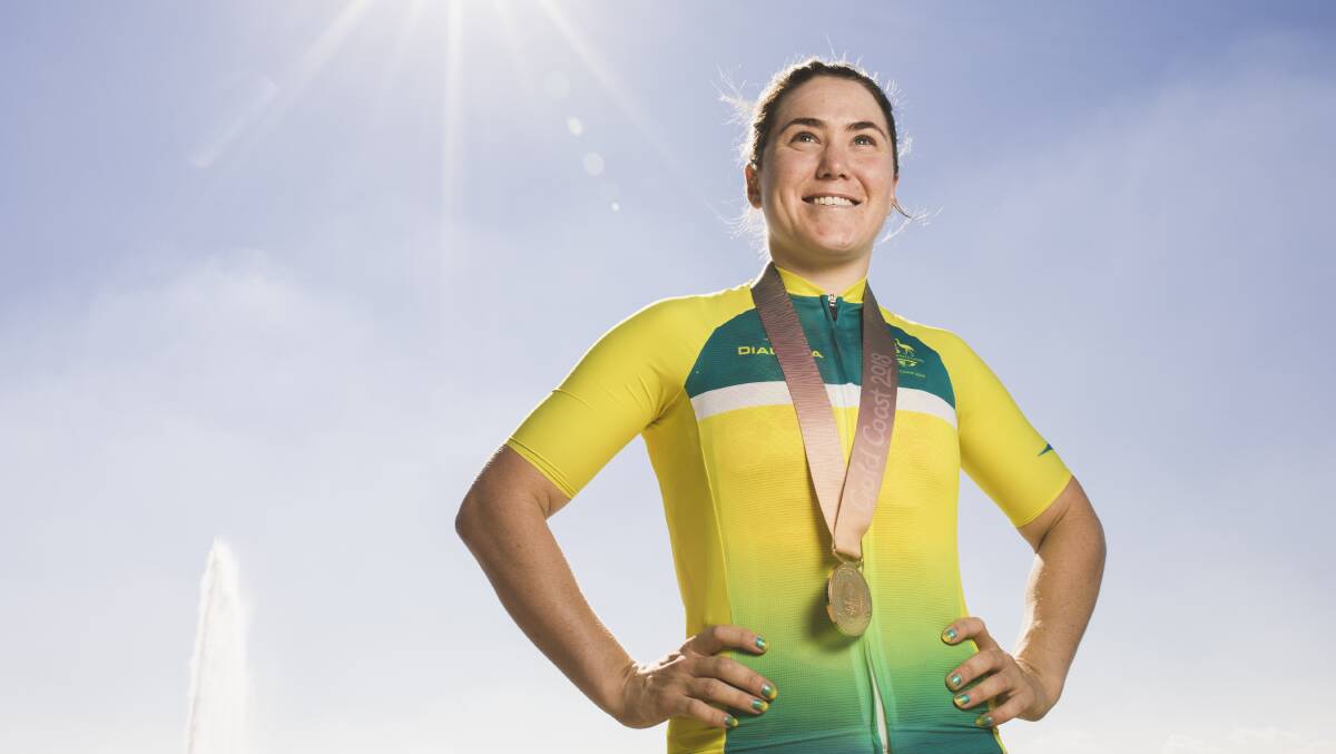 Commonwealth Games gold medalist Chloe Hosking will start her summer of cycling at the Bay Crits. Photo: Jamila Toderas