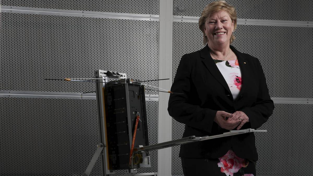 Australian Space Agency chief Dr Megan Clark. Picture: Alex Ellinghausen